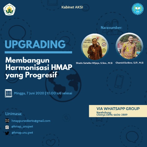 Upgrading “Membangun Harmonisasi HMAP yang Progresif”