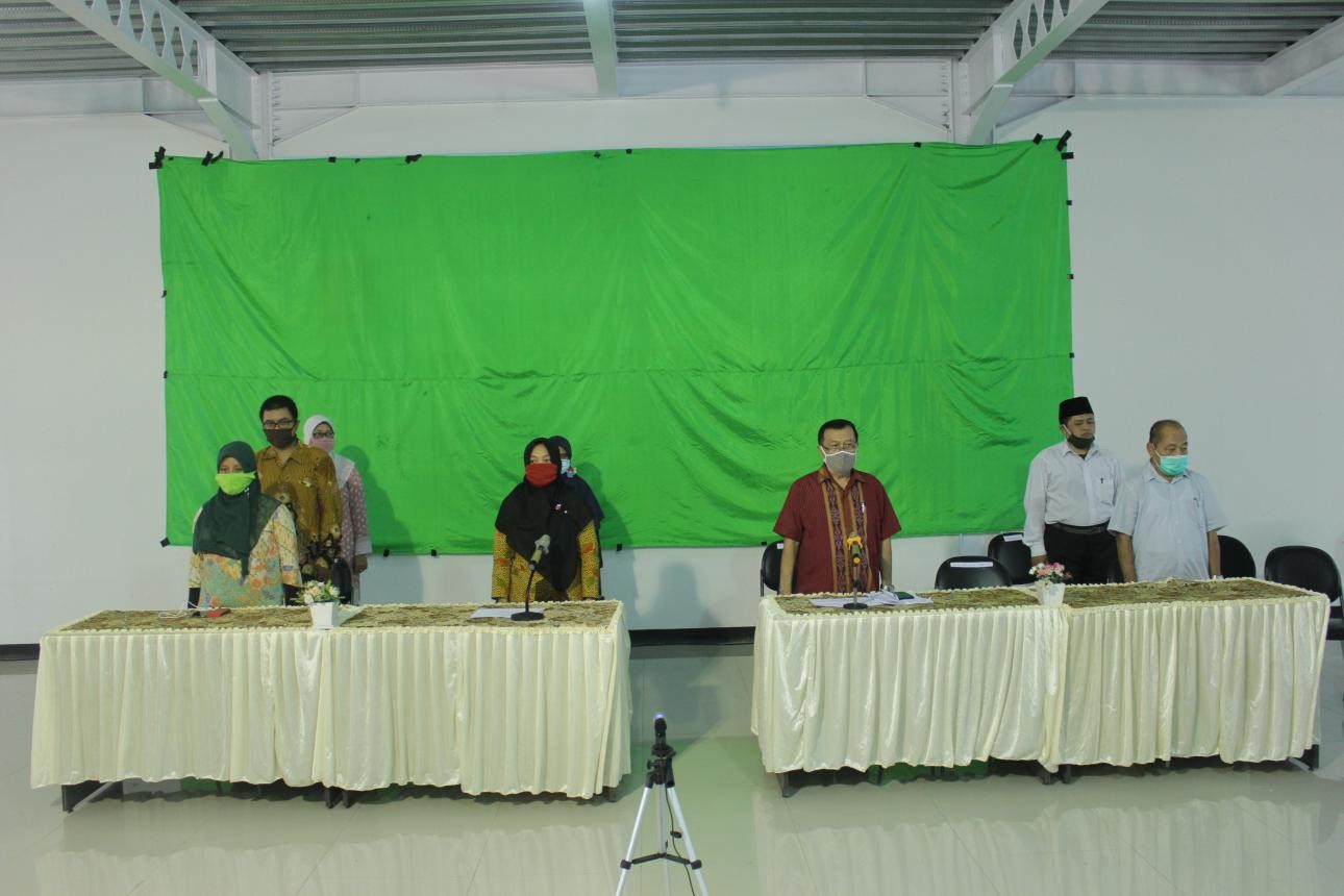 TECHNICAL MEETING (TM) PERSIAPAN KEGIATAN PKKMB DAN GLADI BERSIH SIDANG TERBUKA SENAT PENERIMAAN MAHASISWA BARU TAHUN AKADEMIK 2020/2021 UNIVERSITAS NAHDLATUL ULAMA PURWOKERTO