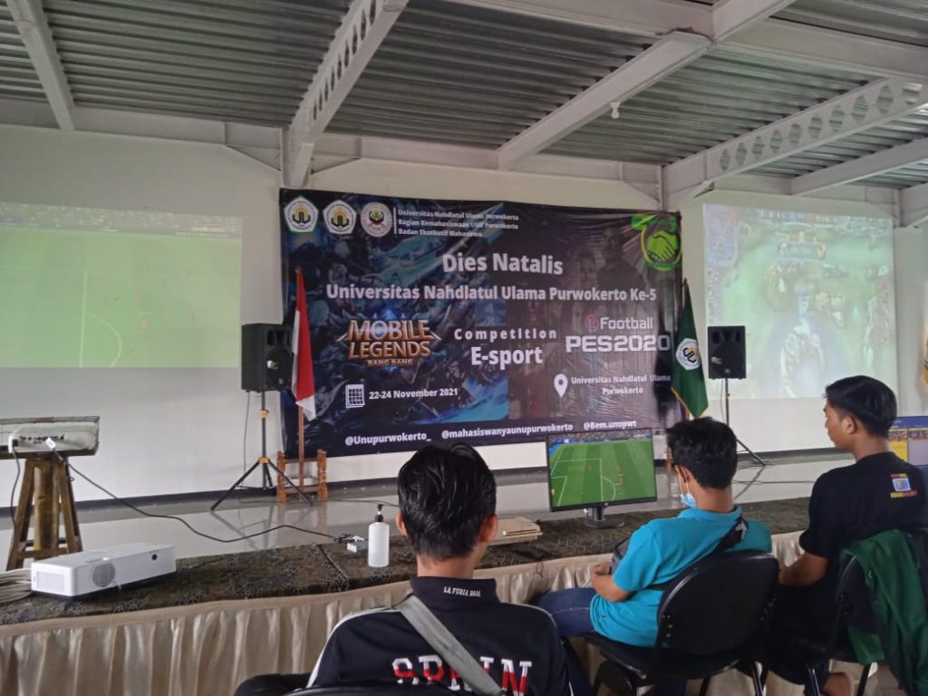 UNU Purwokerto Adakan Lomba PES Pro Evolution Sport dalam Rangkaian Acara Dies Natalis Ke 5