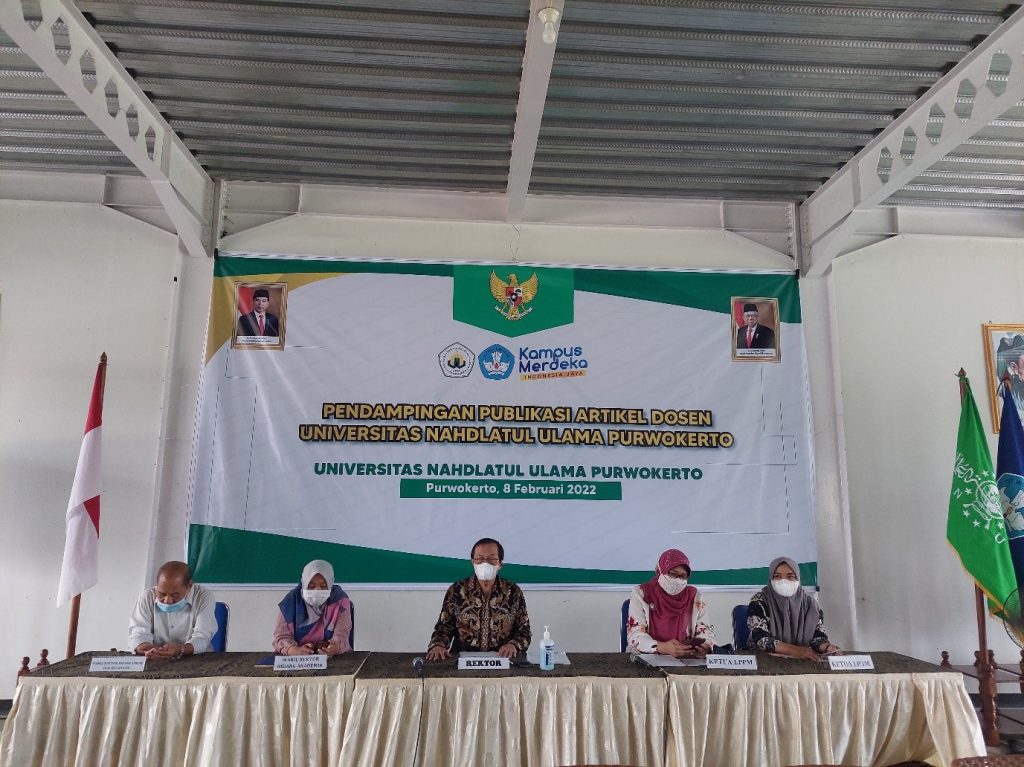 Universitas Nahdlatul Ulama Purwokerto Gelar Pendampingan Publikasi Artikel Dosen