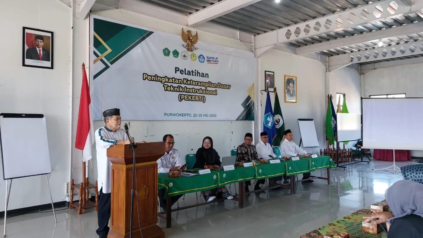 Pelatihan Peningkatan Keterampilan Dasar Teknik Instruksional (PEKERTI) Tahun 2023 di Universitas Nahdlatul Ulama Purwokerto